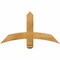 Ekena Millwork Bellingham Rough Sawn Timber Gable Bracket, Western Red Cedar, 36"W x 19"H x 2"D x 4"F, 13/12 Pitch GBW036X19X0204BEL00RWR - alternate 1